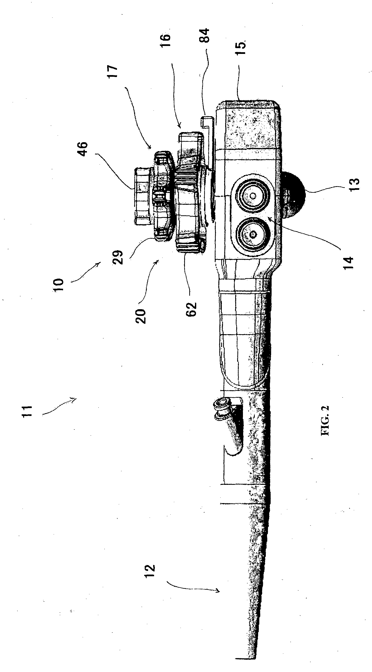 Endoscope operating apparatus