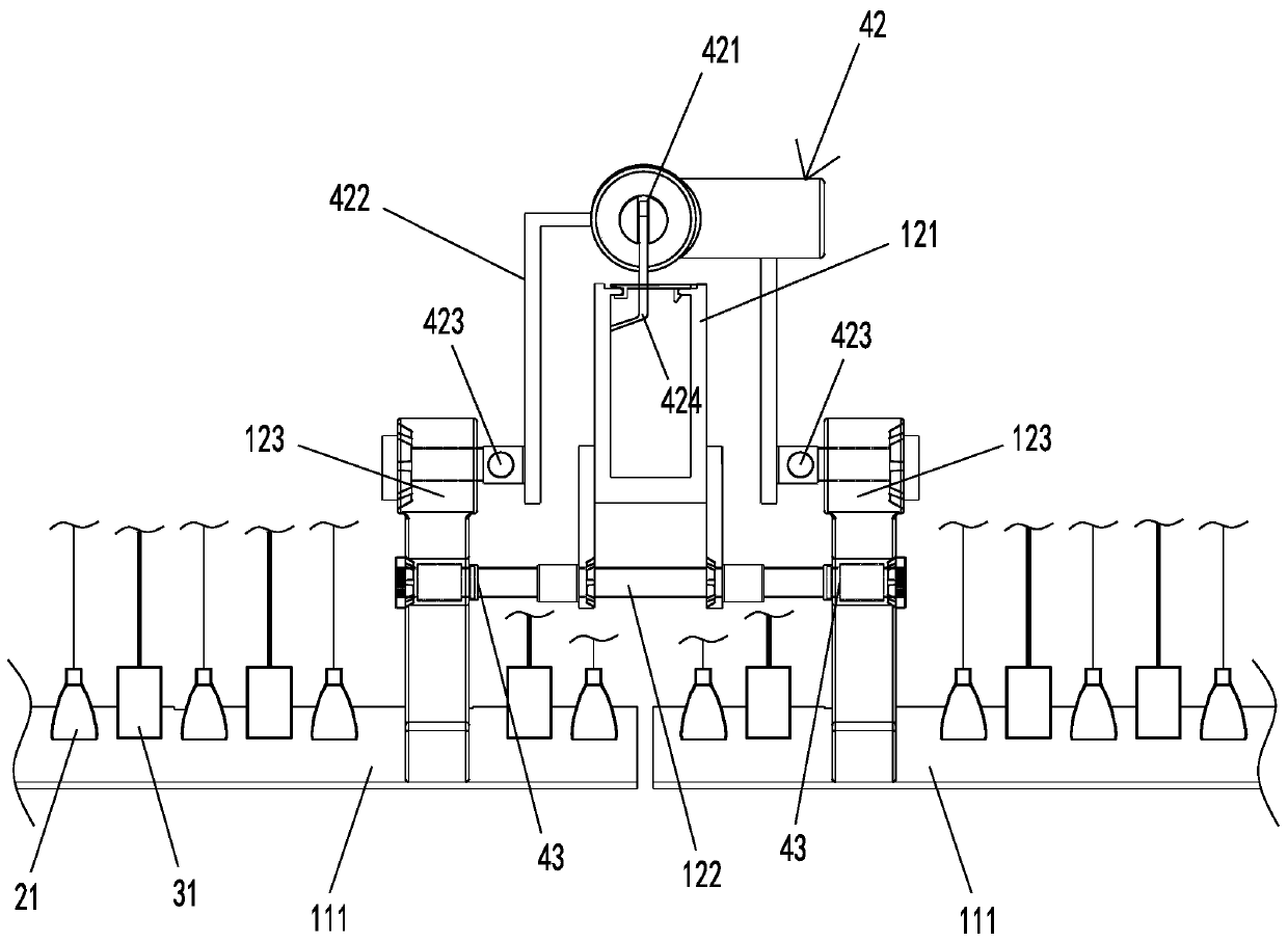 Building intelligent sun-shading system capable of conducting light guide illumination and natural ventilation