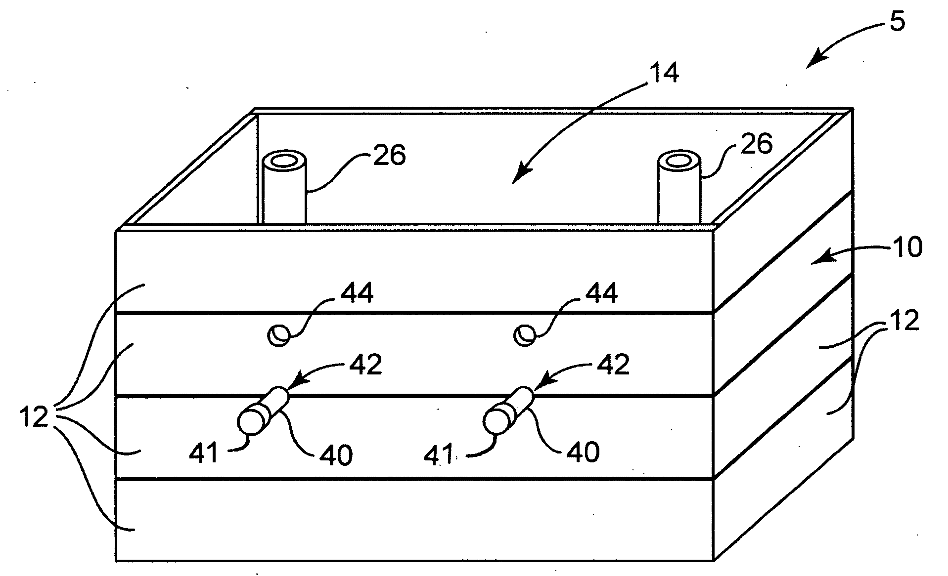 Garden or planter system with elevated bed and water reservoir