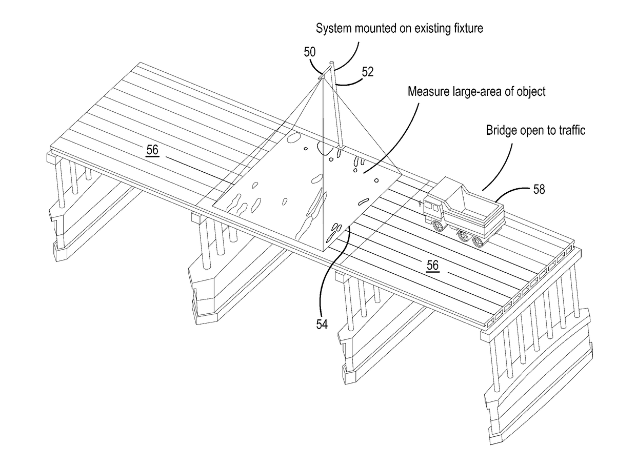 Time-lapse infrared thermography system and method for damage detection in large-scale objects