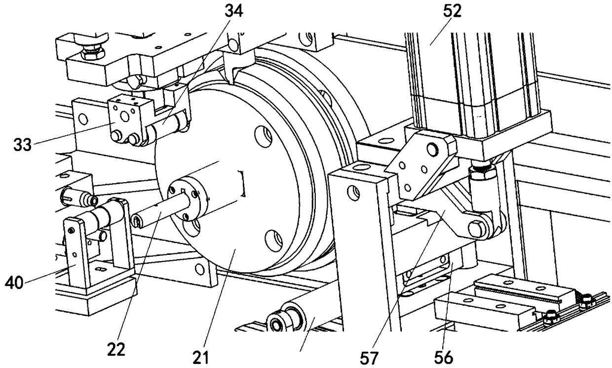 Automatic machining device for steel coil plate for bearing production