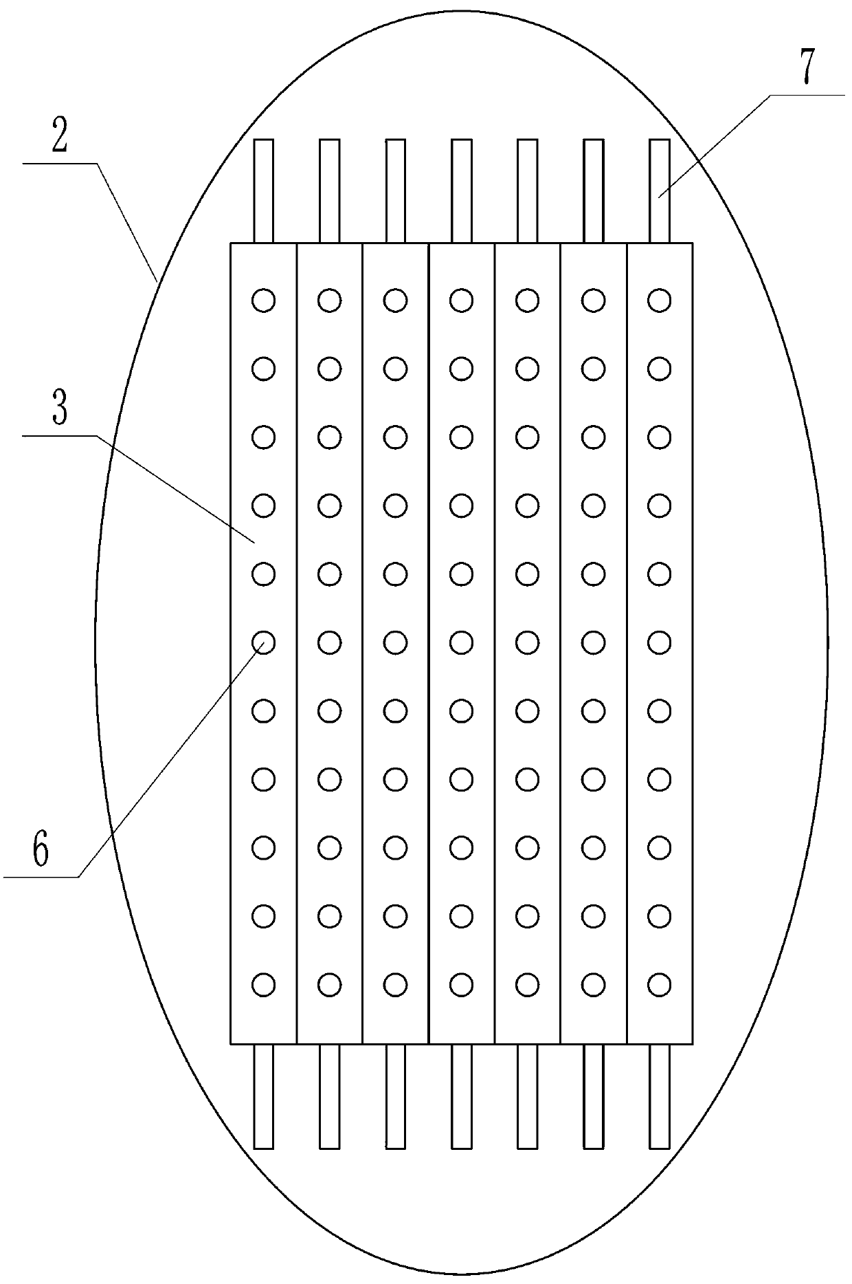 A transport-free surgical debridement bed