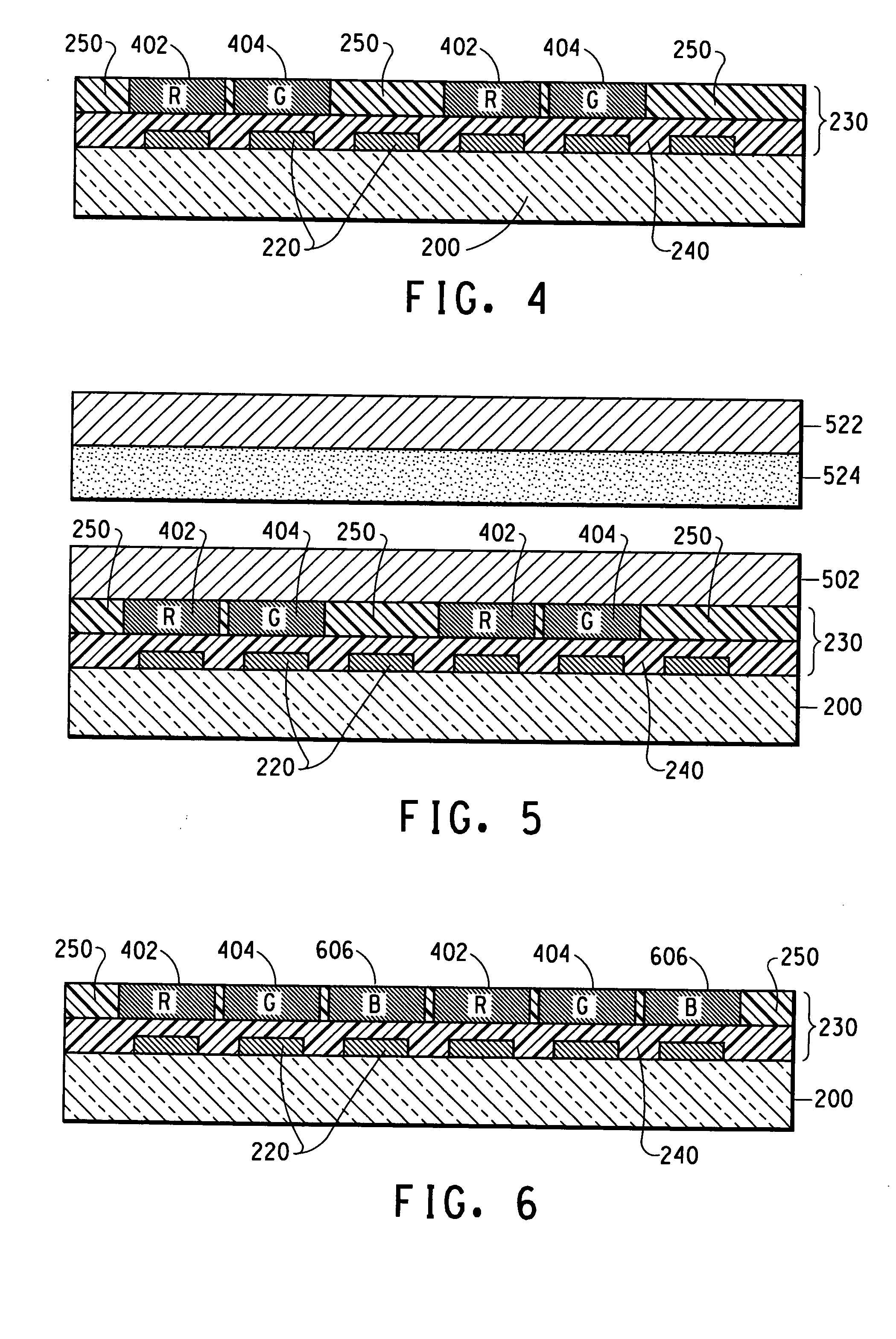 Organic material with a region including a guest material and organic electronic devices incorporating the same