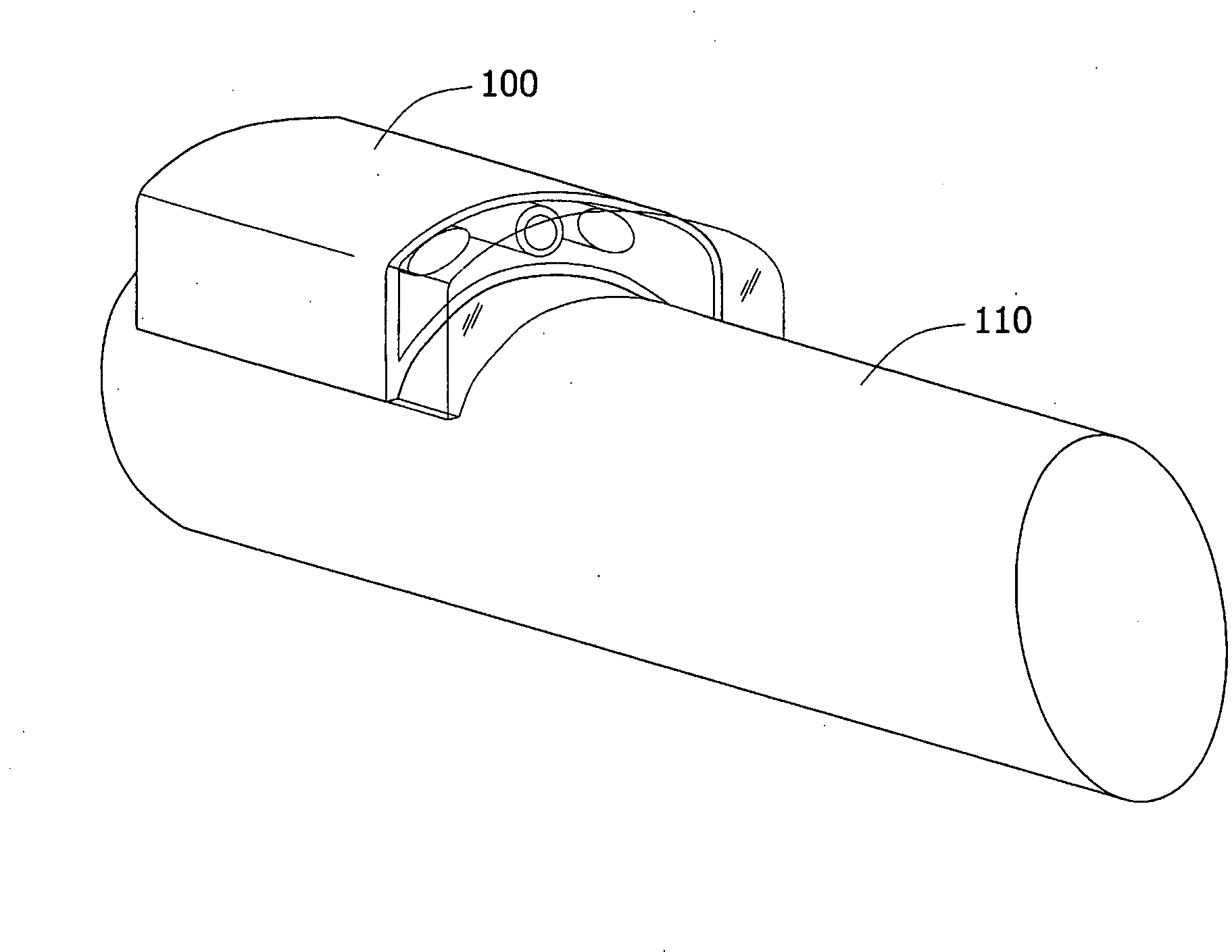 Device and method for viewing a body lumen