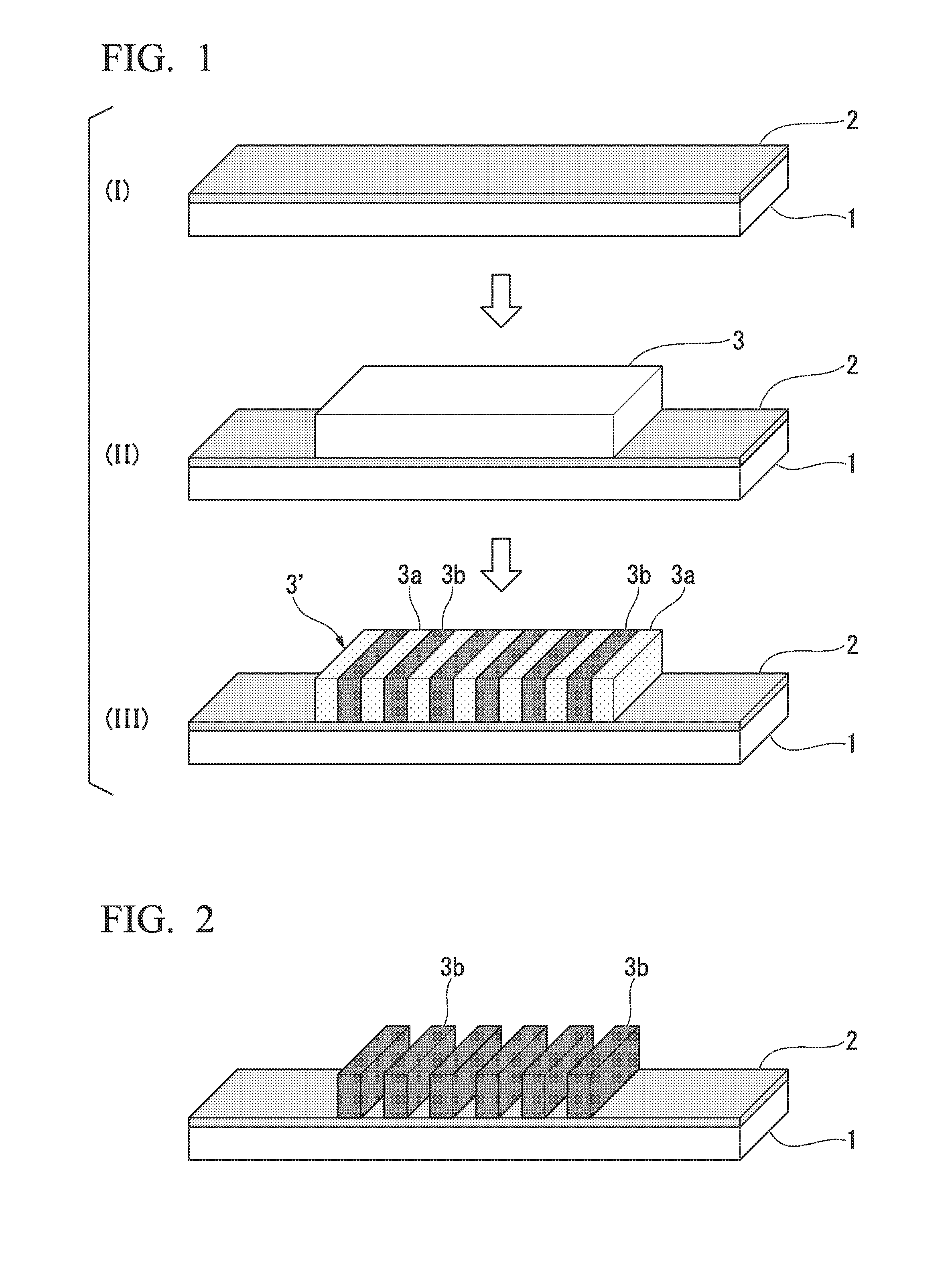 Brush composition, and method of producing structure containing phase-separated structure