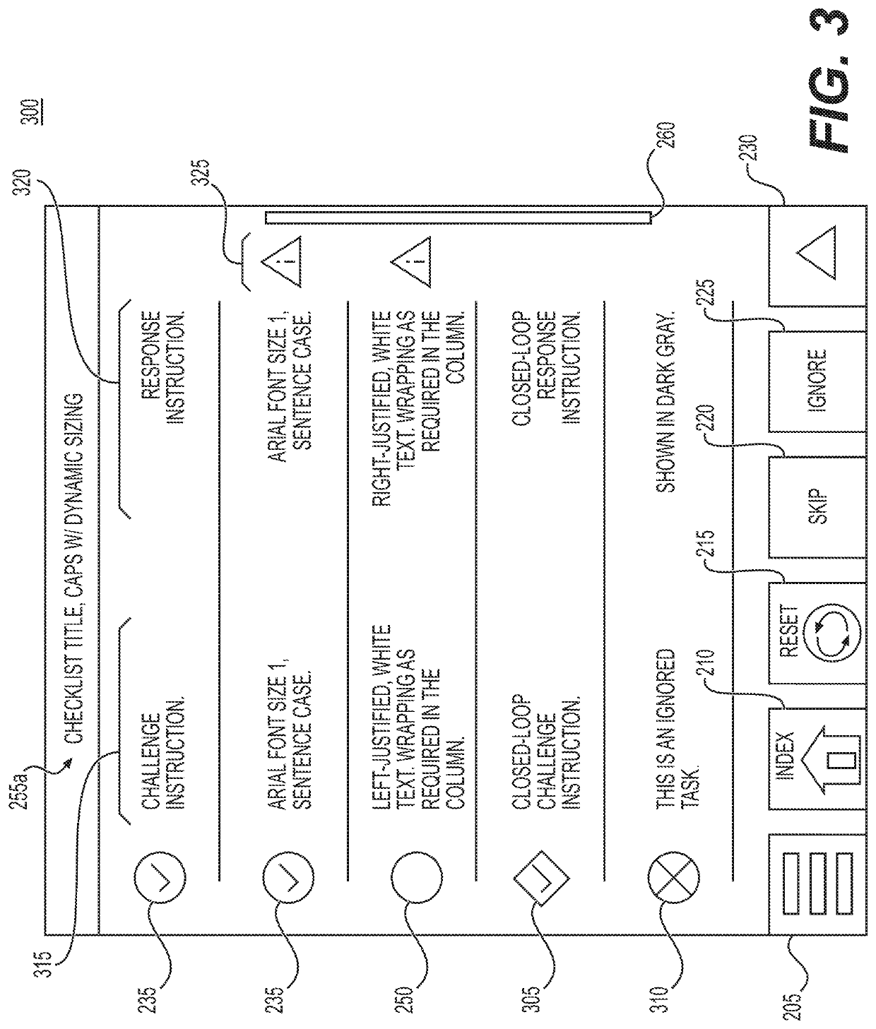 Methods and systems for electronic checklist data references