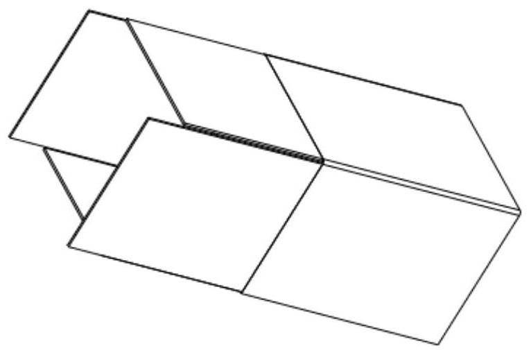 Carton cover folding device