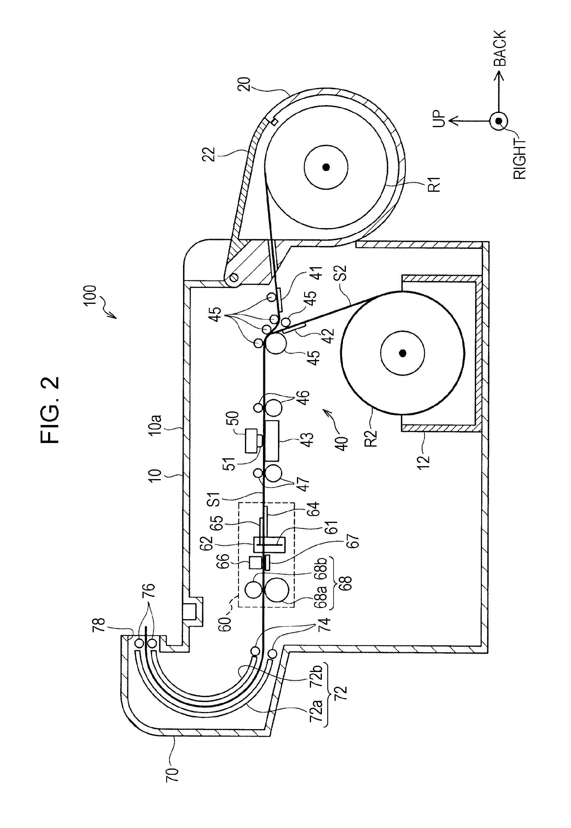 Recording device and recording and cutting control method
