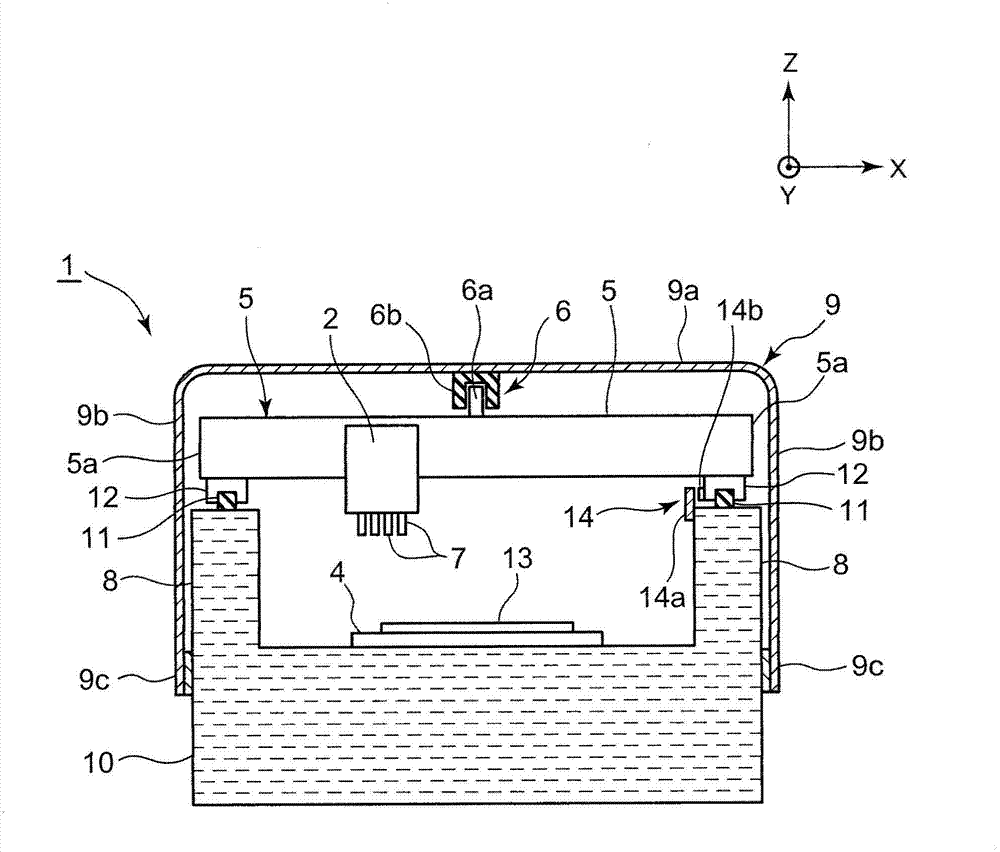 Part mounting device and method
