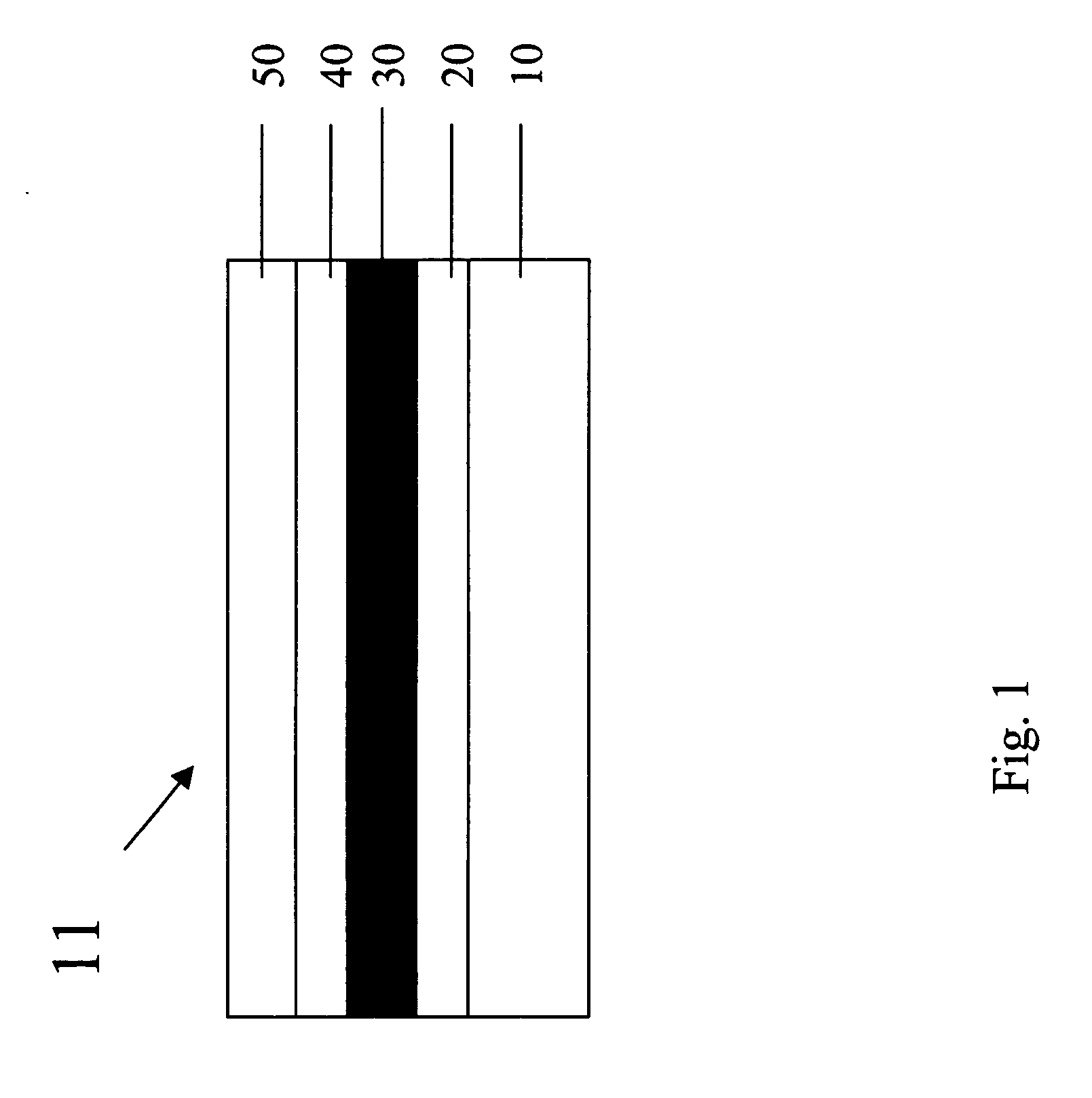 Method and display element with reduced thermal stress