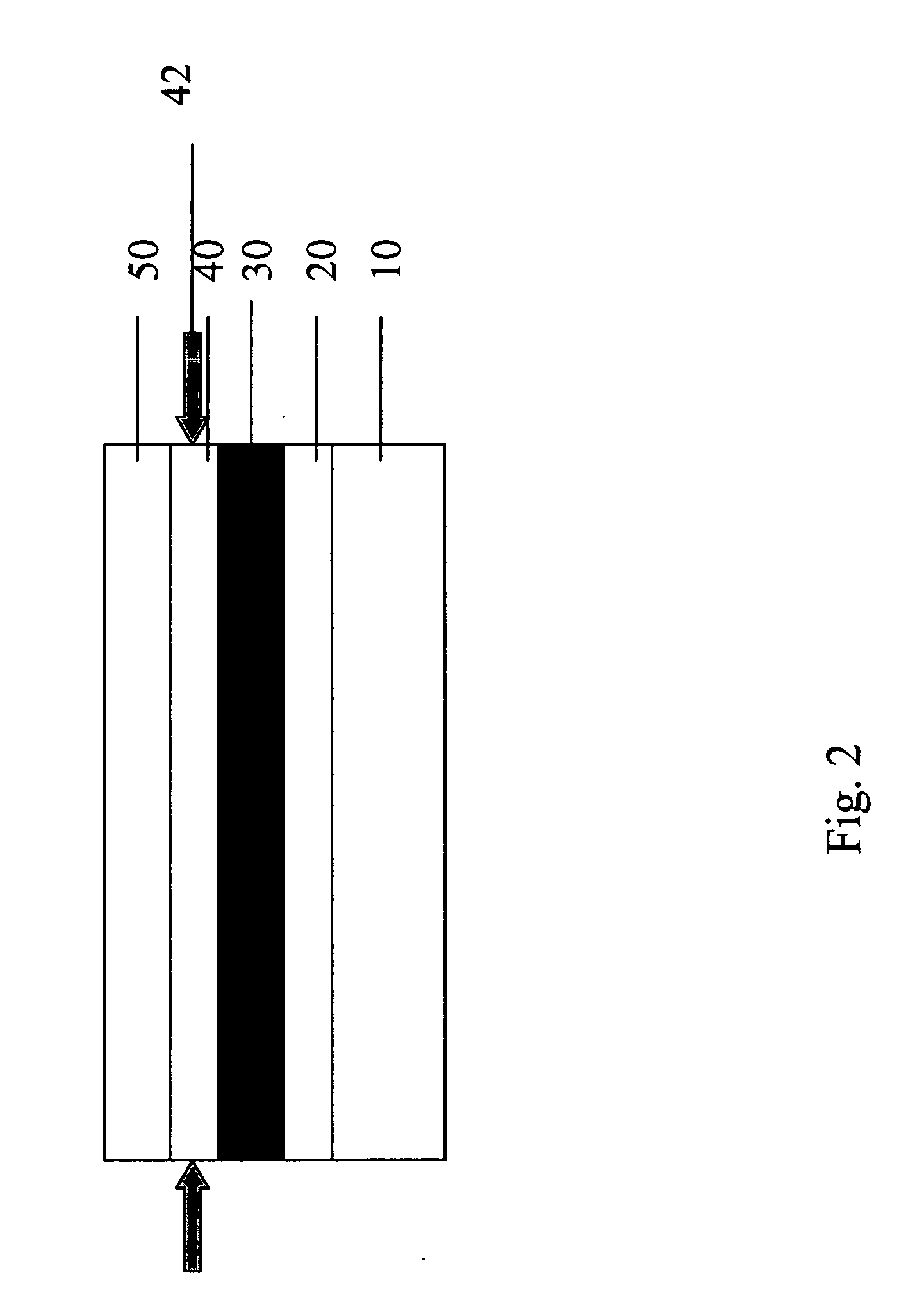 Method and display element with reduced thermal stress