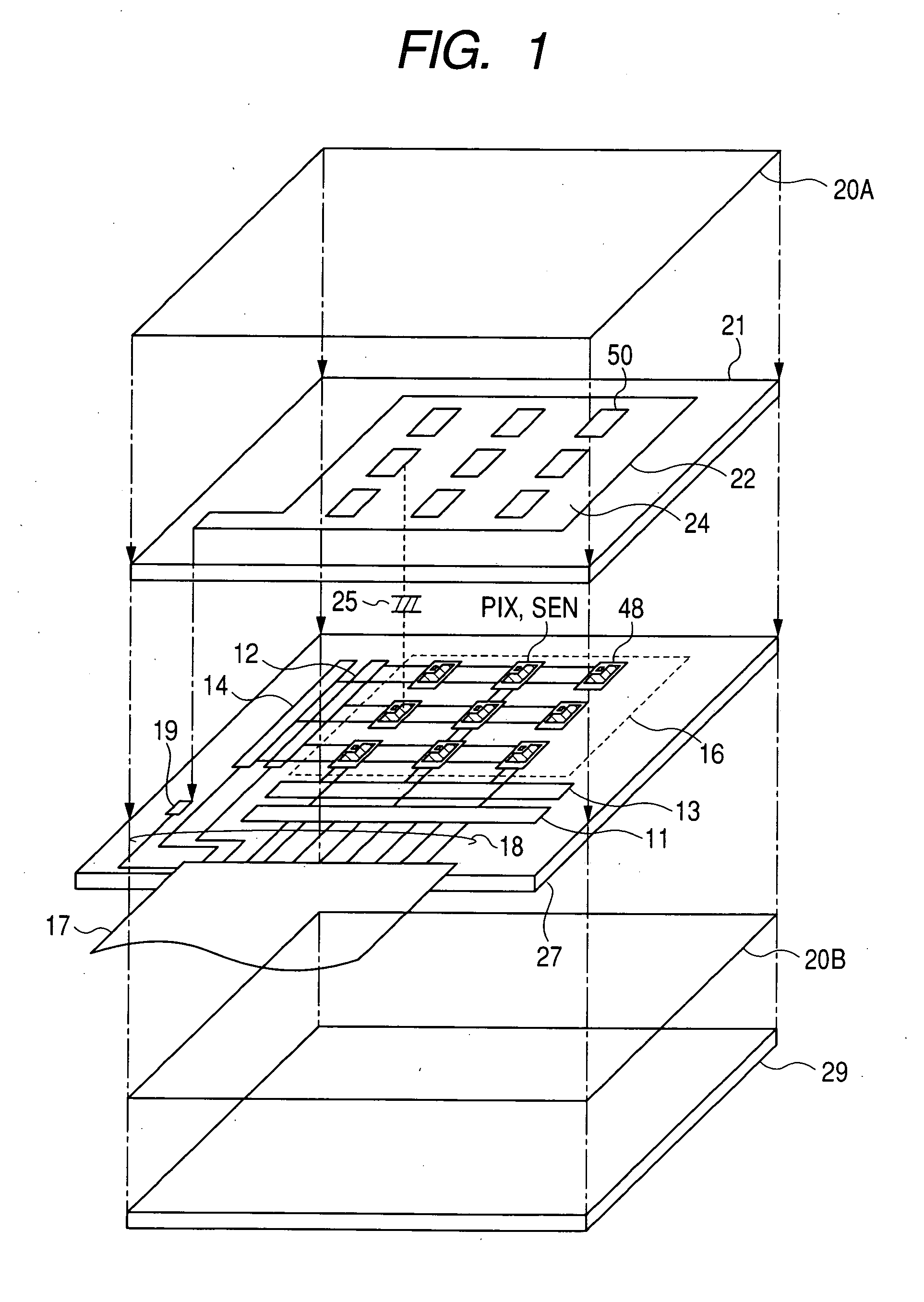 Image display apparatus with image entry function