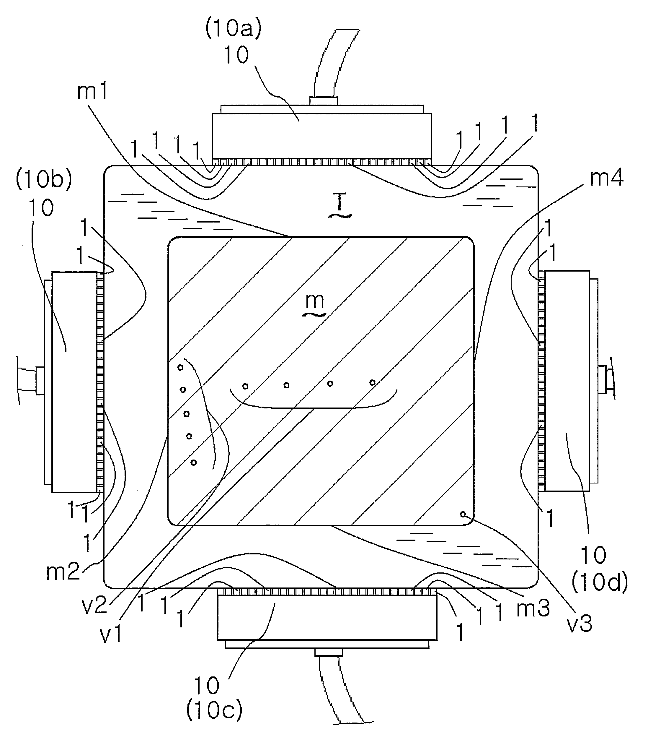 Ultrasonic flaw detection method and ultrasonic flaw detection equipment