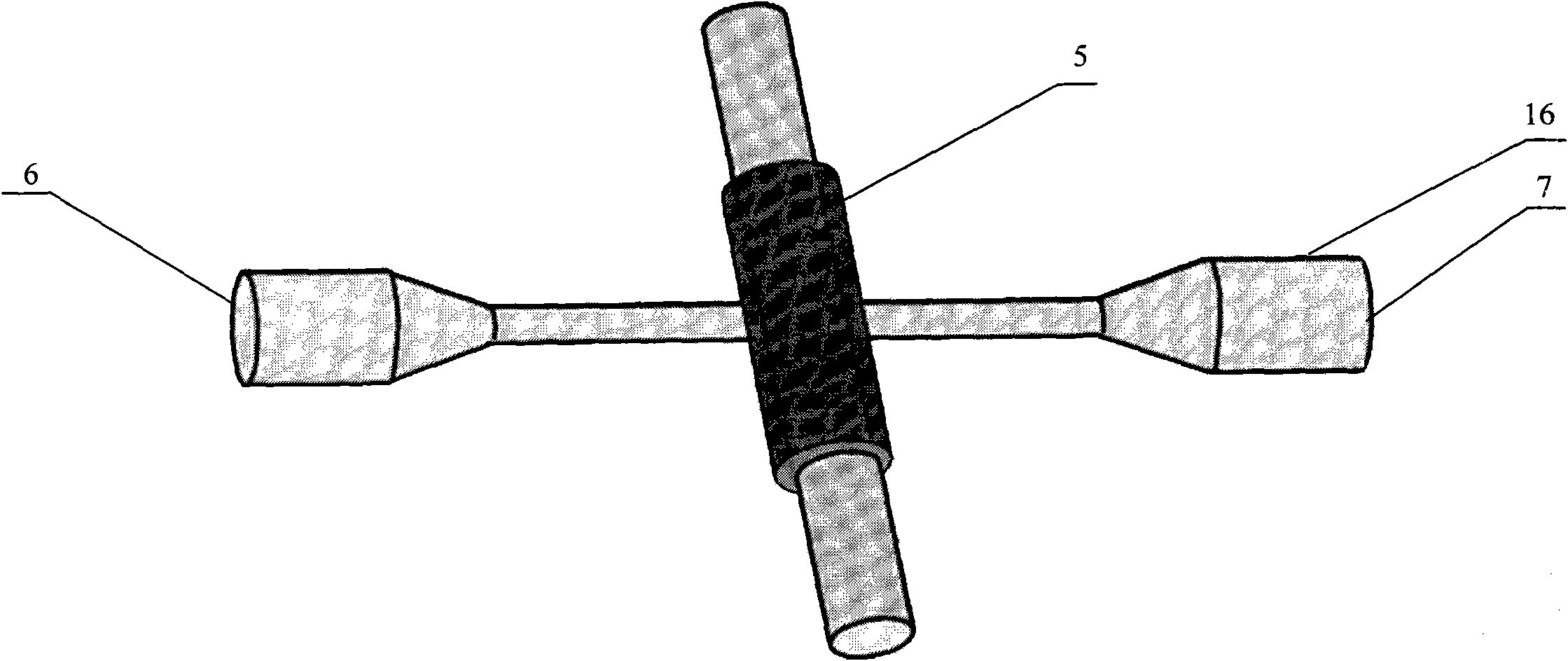 Miniature high-sensitivity optical fiber chemical sensor