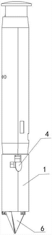 Portable trace heavy metal ion concentration detection pen