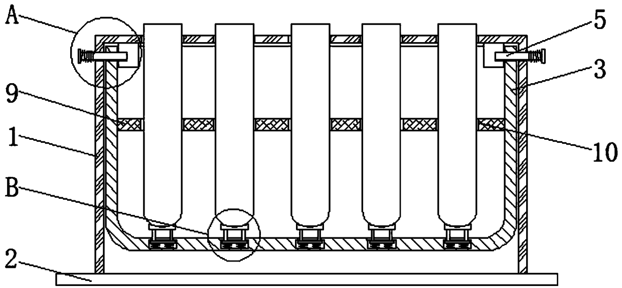 Teaching equipment with high safety for experiments