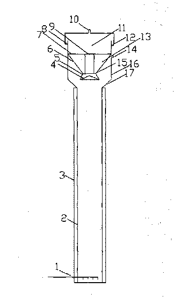 Tri-phase separator of anaerobic reactor