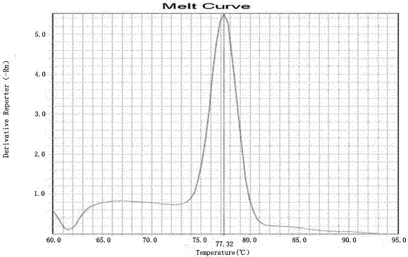 Kit for detecting HLA genotypes through fluorescent PCR melting curve assay