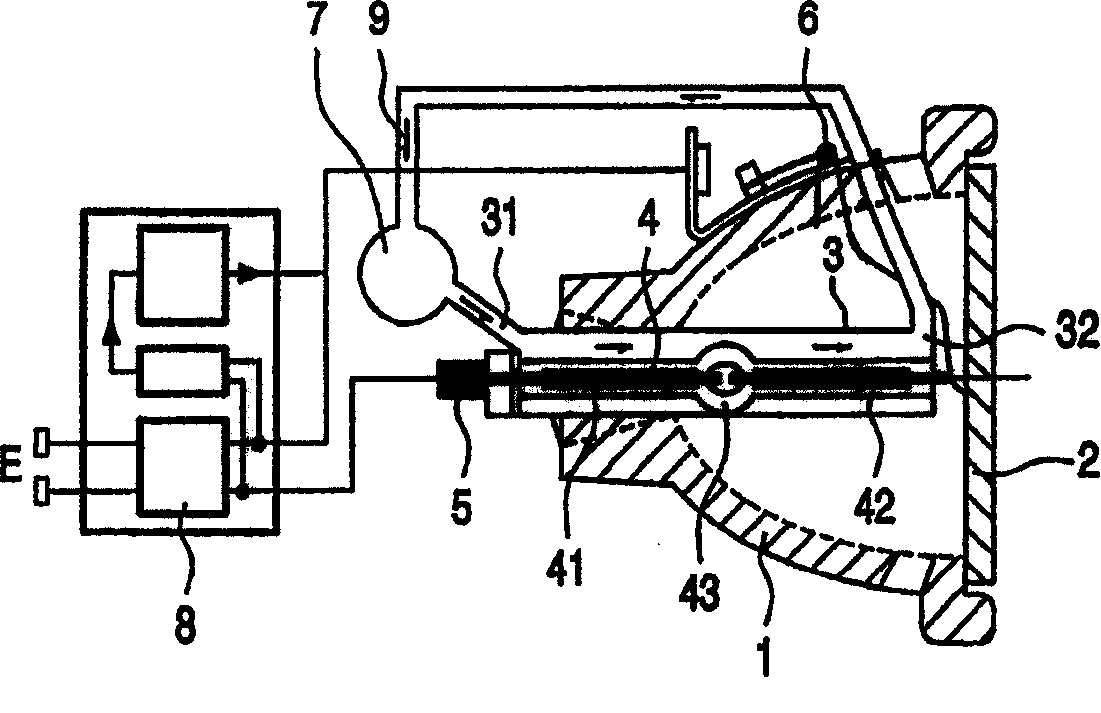 Cooled high intensity gas discharge lamp