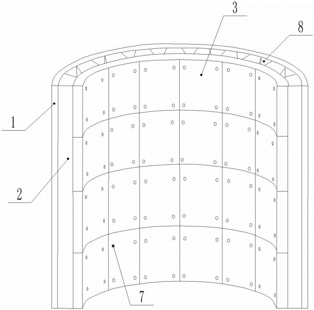 Inner barrel of cement preheater