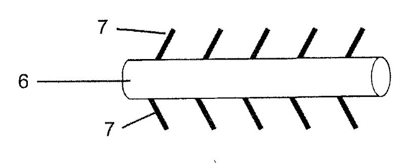 Method for modifying surface of composite electrostatic spun filament integrated by initiator