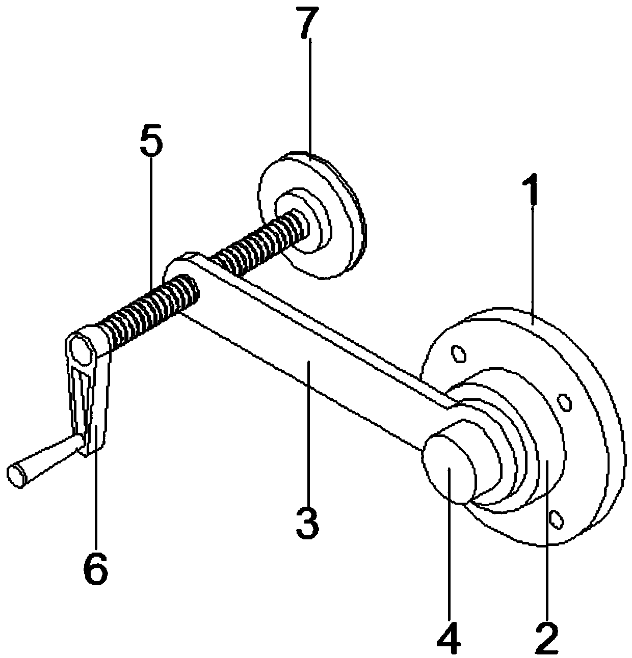 Anti-fall device of automotive body lifting appliance