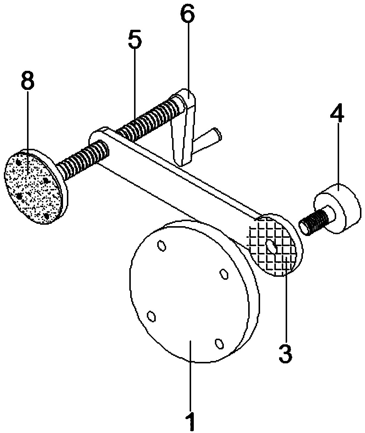 Anti-fall device of automotive body lifting appliance