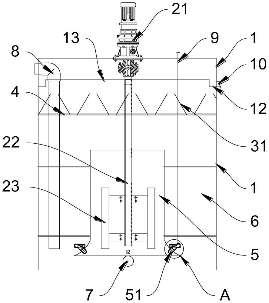 Integrated equipment for concentrating and conditioning river and lake bottom mud