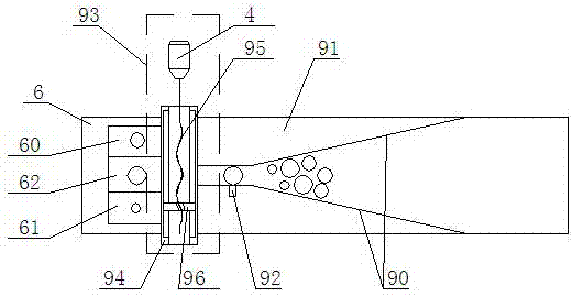 Banknote coin sorting device for coin boxes