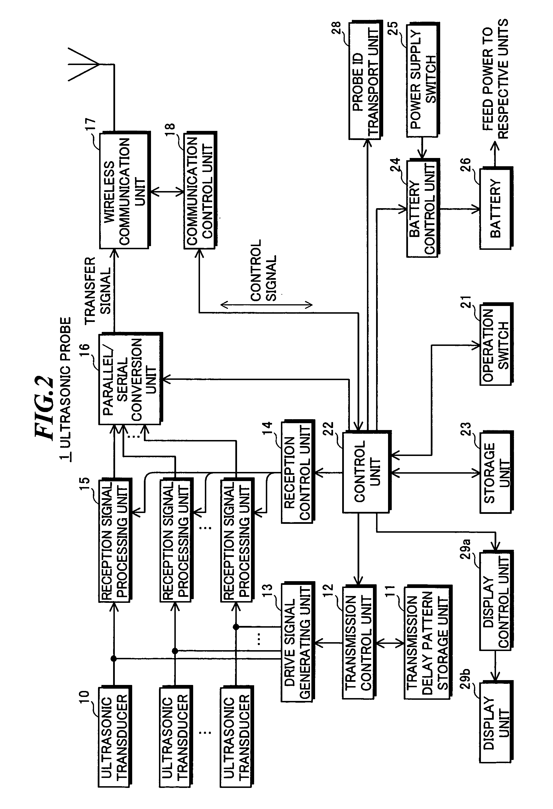 Ultrasonic diagnostic apparatus and ultrasonic probe
