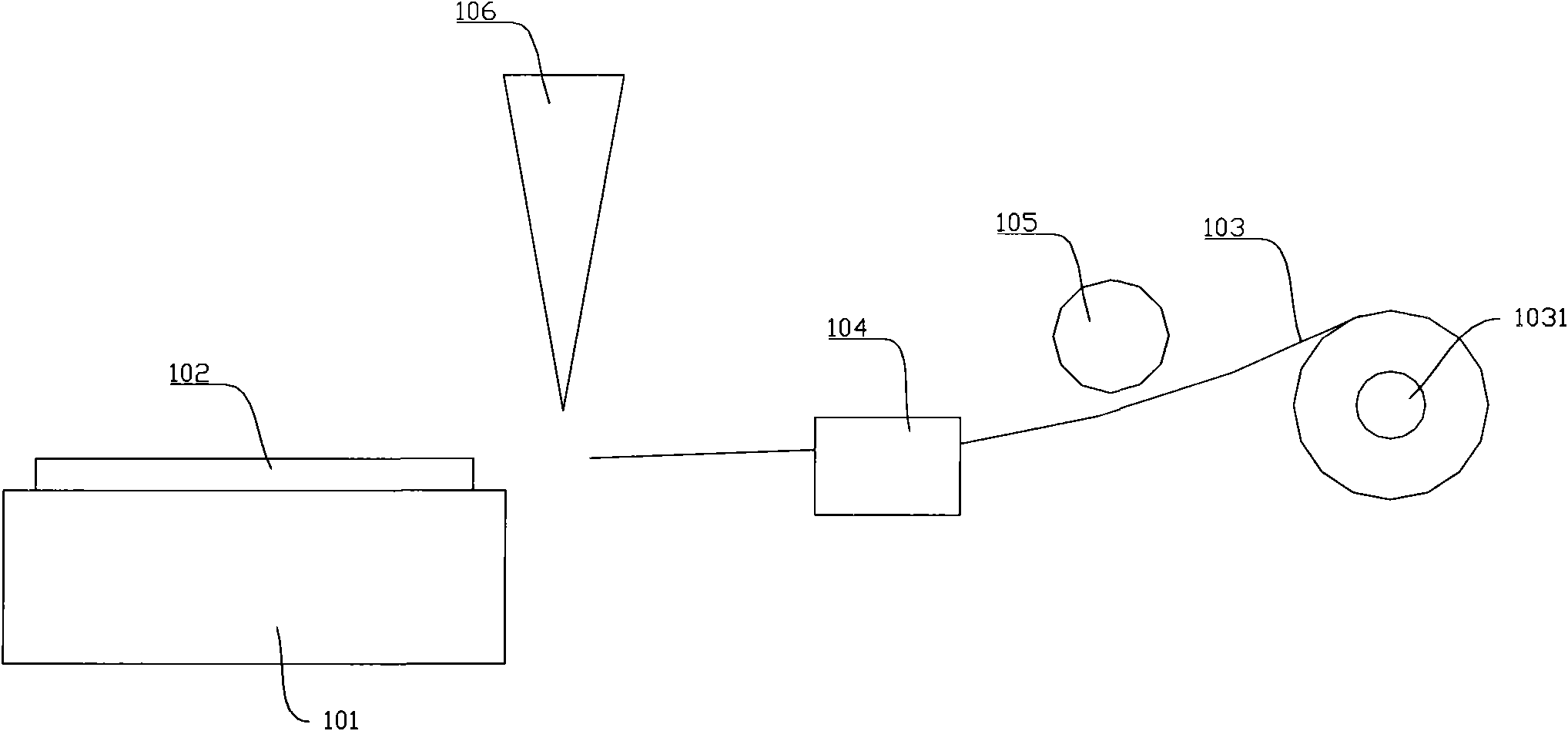 Film attaching method and device