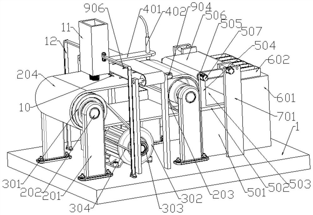 Intelligent tobacco leaf grading equipment