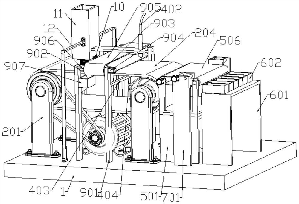 Intelligent tobacco leaf grading equipment