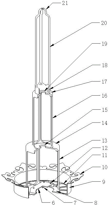 Hung lantern type wind power generation device