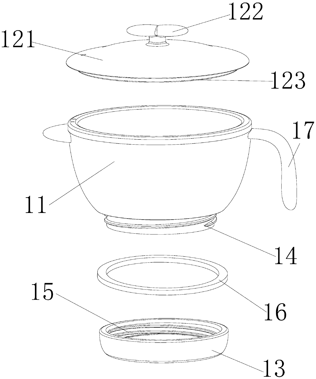 Combinable baby bowl