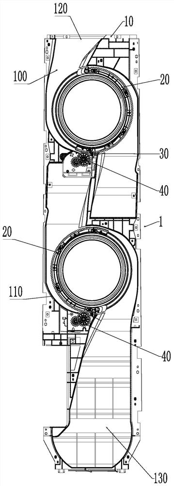 Air duct structure, air conditioner and air conditioner control method