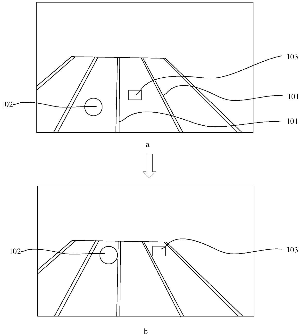 Vehicle illegal lane change detection method and device