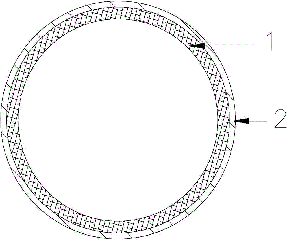Method for starting SNAD process based on non-woven fabric ring packing