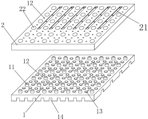 Mattress core structure for mattresses