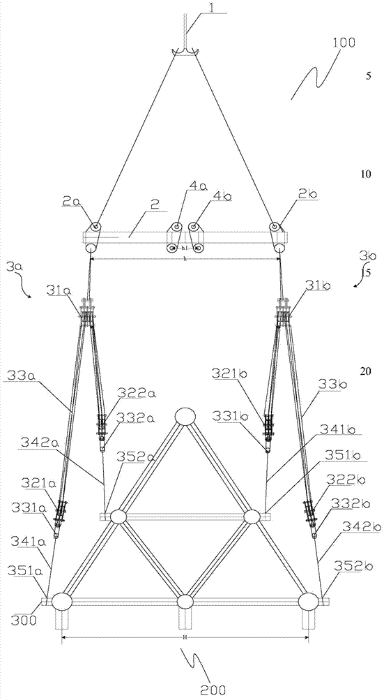 Self-balance hoisting tool and hoisting method for specially-shaped component