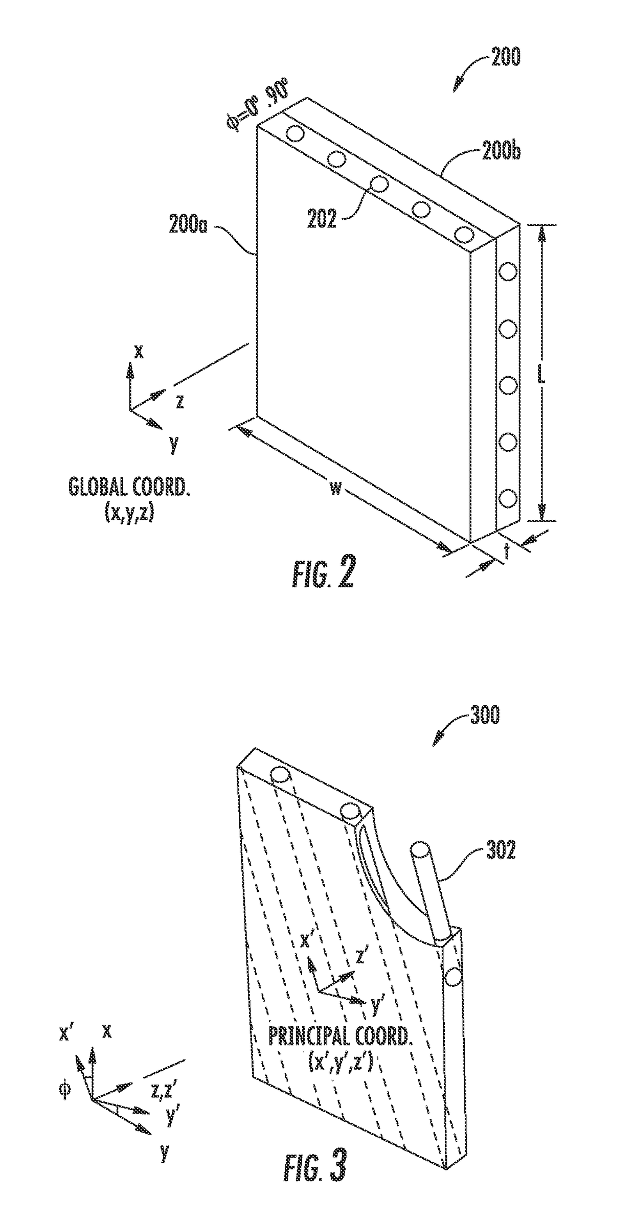 Analysis of a structure modeled with intraply interface elements