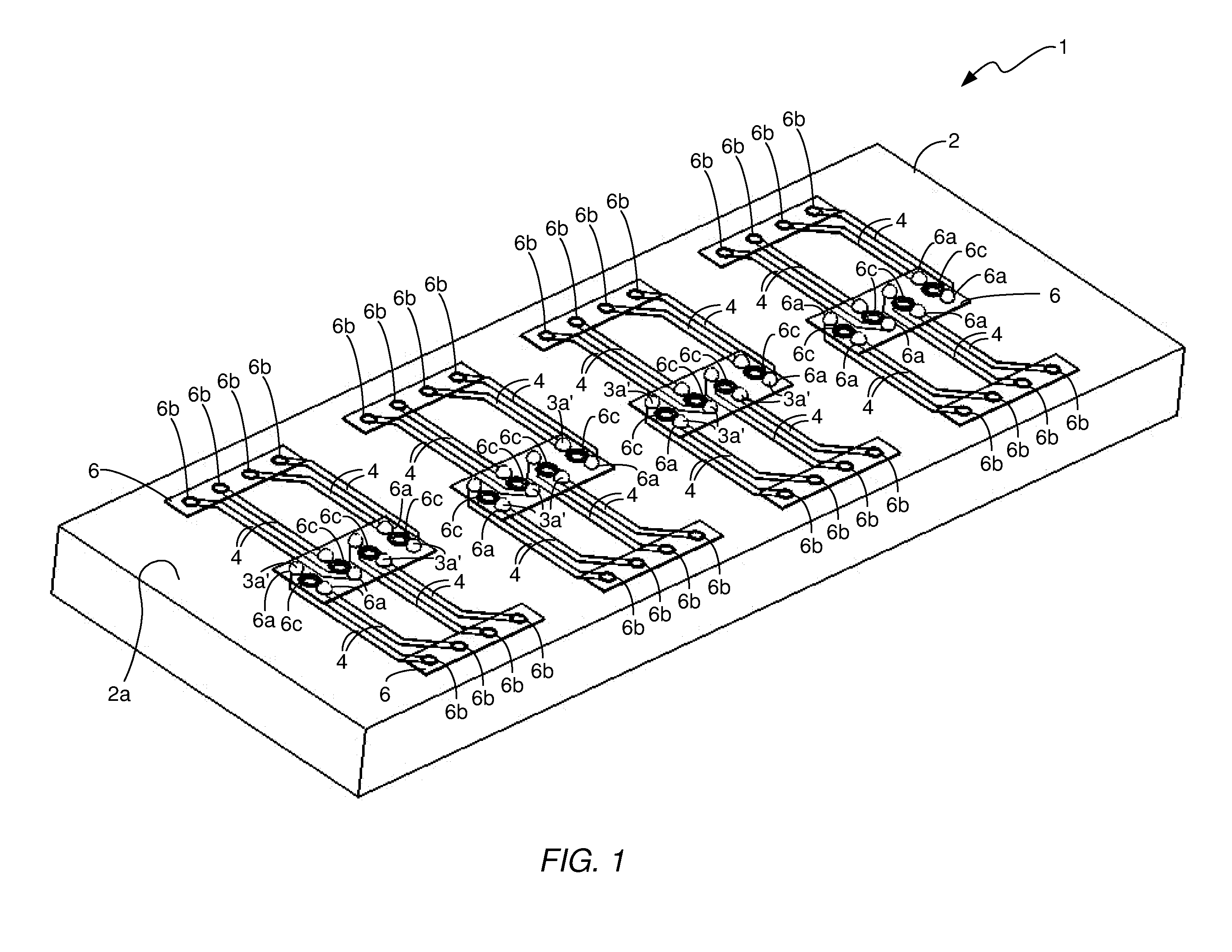 FLIP-CHIP ASSEMBLY COMPRISING AN ARRAY OF VERTICAL CAVITY SURFACE EMITTING LASERS (VCSELSs)
