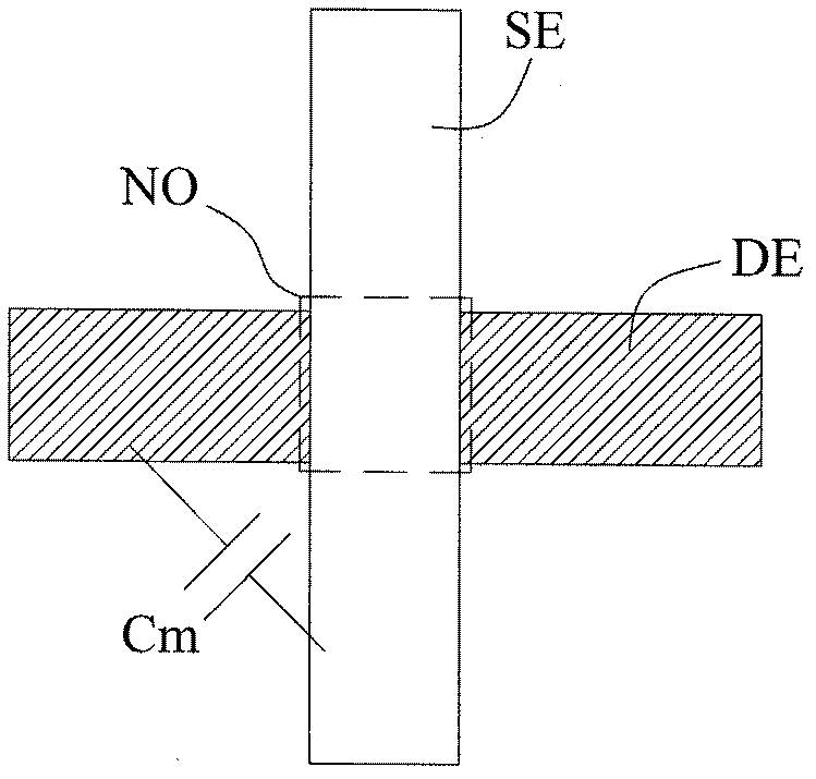 Capacitance touch display device