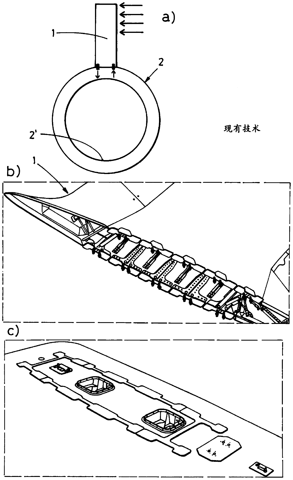 Frame assembly for rear section of aircraft and rear section of aircraft