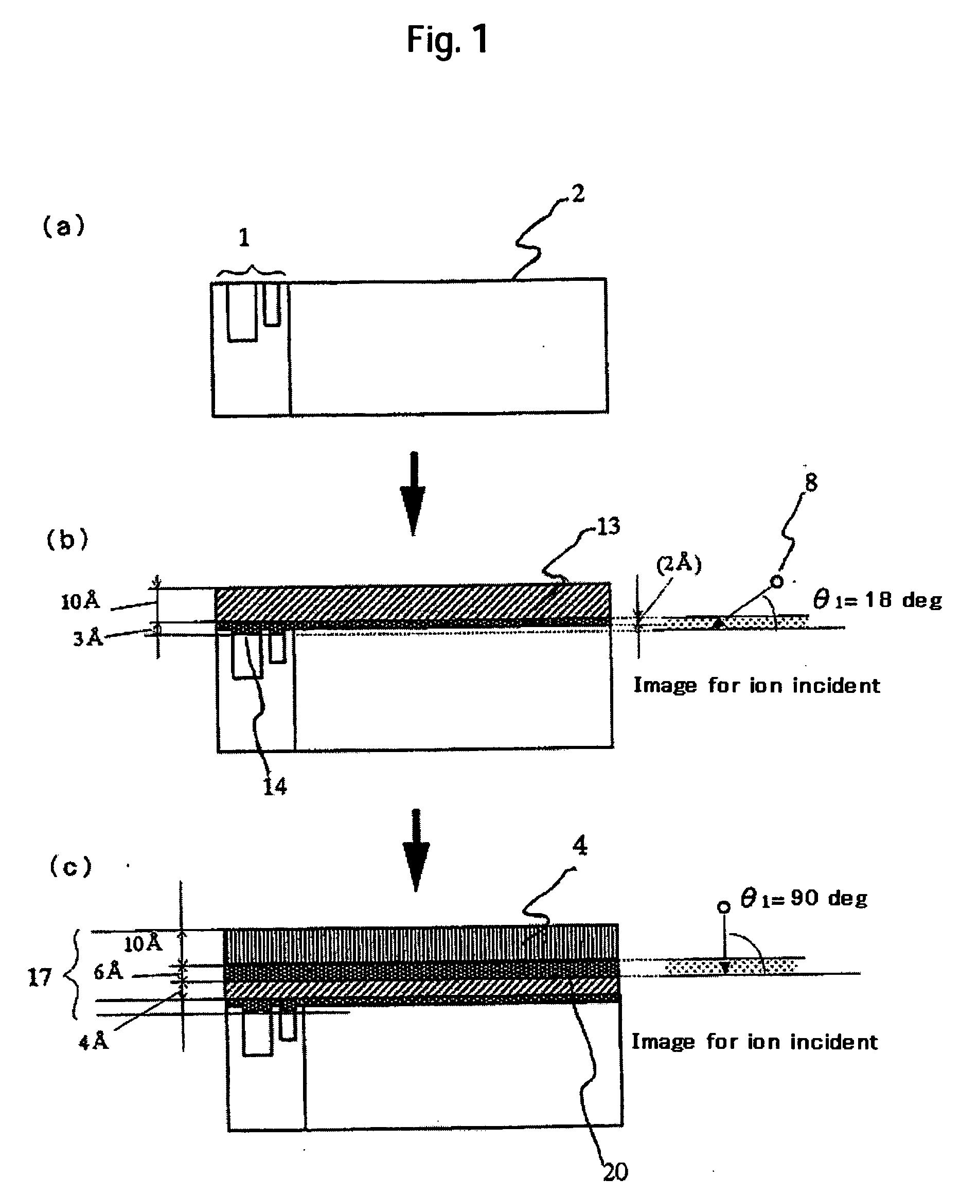 Magnetic head with air bearing surface protection film and manufacturing method thereof