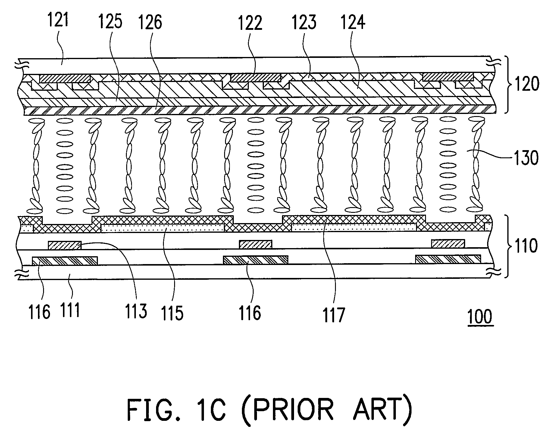 Optically compensated birefringence liquid crystal display panel