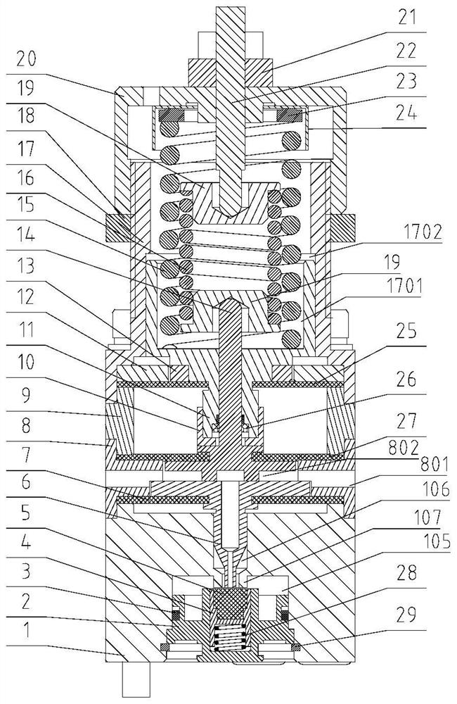 Empty truck valve for vehicles