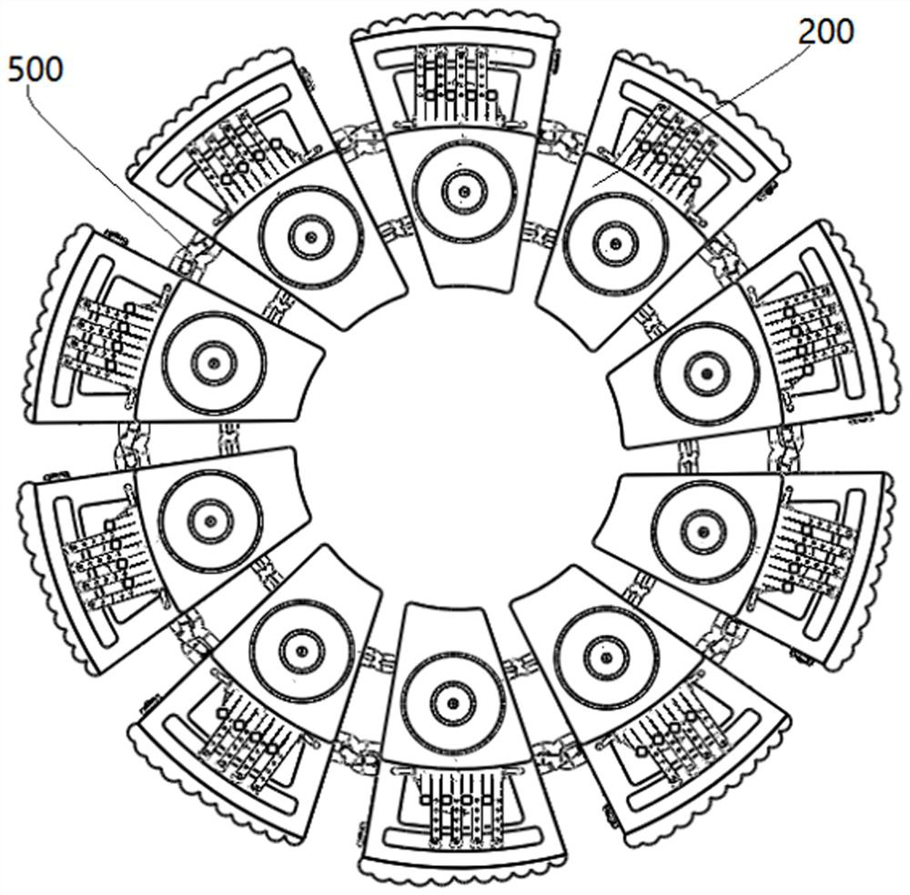 An anti-collision navigation buoy set