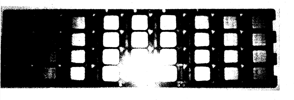 Pressing and breakover process and laminating board structure of circuit board