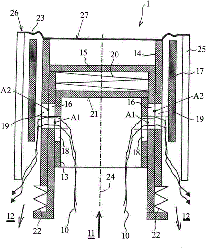 Controllable oil separation device